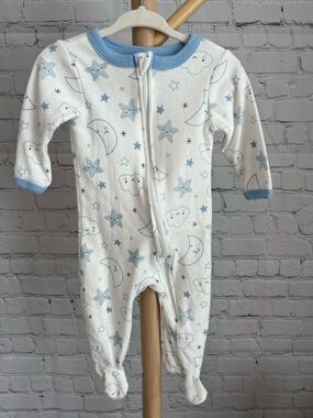 ⭐️⭐️PICK 5 / $20 Baby Views Stars & Moon One-Piece Footed Pajamas